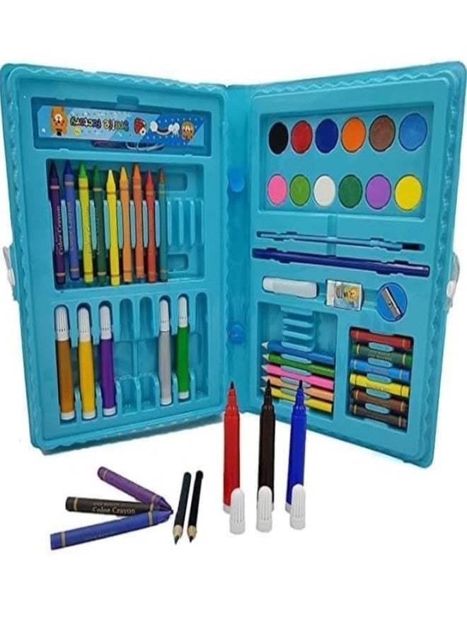 Manos Drawing & Painting Set Art & Craft Supplies 12 Crayon 8 Sketch Pens 8Pencils 6 Oil Plaster 12 Water Best Gift for Boys - Image 2